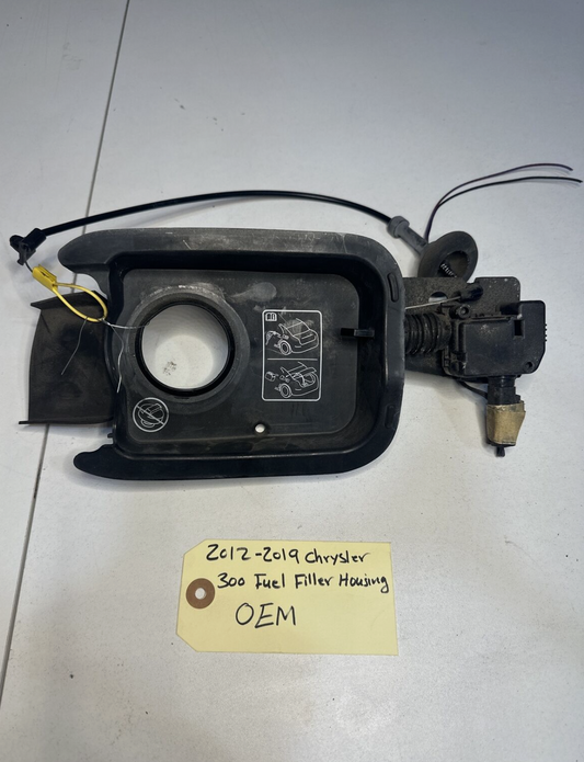 Chrysler 300 Fuel Filler Door Housing OEM 2011, 2012, 2013, 2014, 2015, 2016, 2017, 2018, 2019